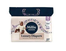 Millie Moon Luxury Diapers, Size 3, 27 Count