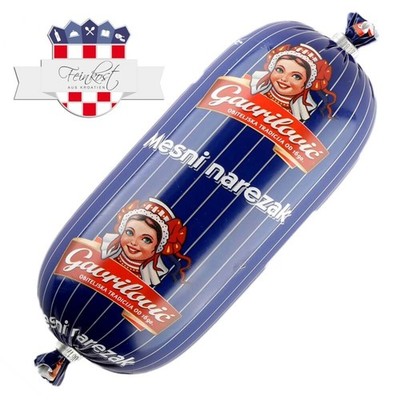 (13,23 EUR/kg) Gavrilovic Mesni Narezak Fleischaufschnitt 400g Kroatien Wurst