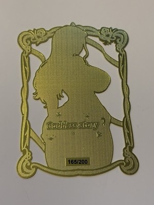 One Piece CCG Nico Robin LSP Gold Thin Spicy Embossed Metal Card 165/200