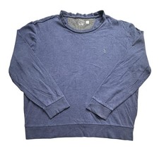 Polo Ralph Lauren Sweater Mens XL Blue Crewneck Cotton Blend Pullover Pony Logo