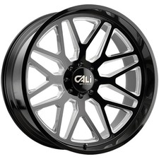 Cali Off-road 9115 Invader 22x12 6x5.5 -51mm Blackmilled Wheel Rim 22 Inch