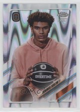 2021 Topps Chrome OTE Overtime Elite RayWave Refractor Dominick Barlow #95 4k8