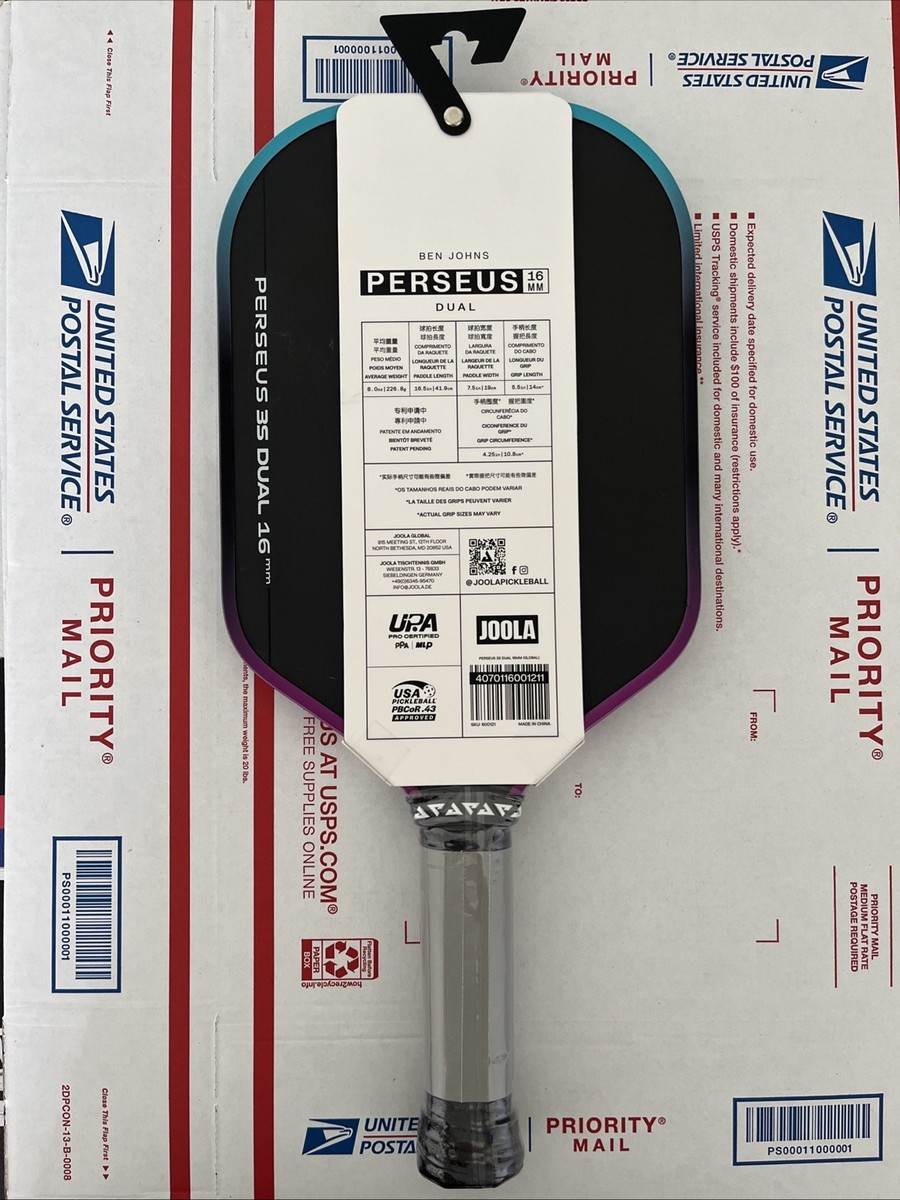 Joola Pro 3s Perseus Ben Johns 16mm Dual Pickleball Paddle for