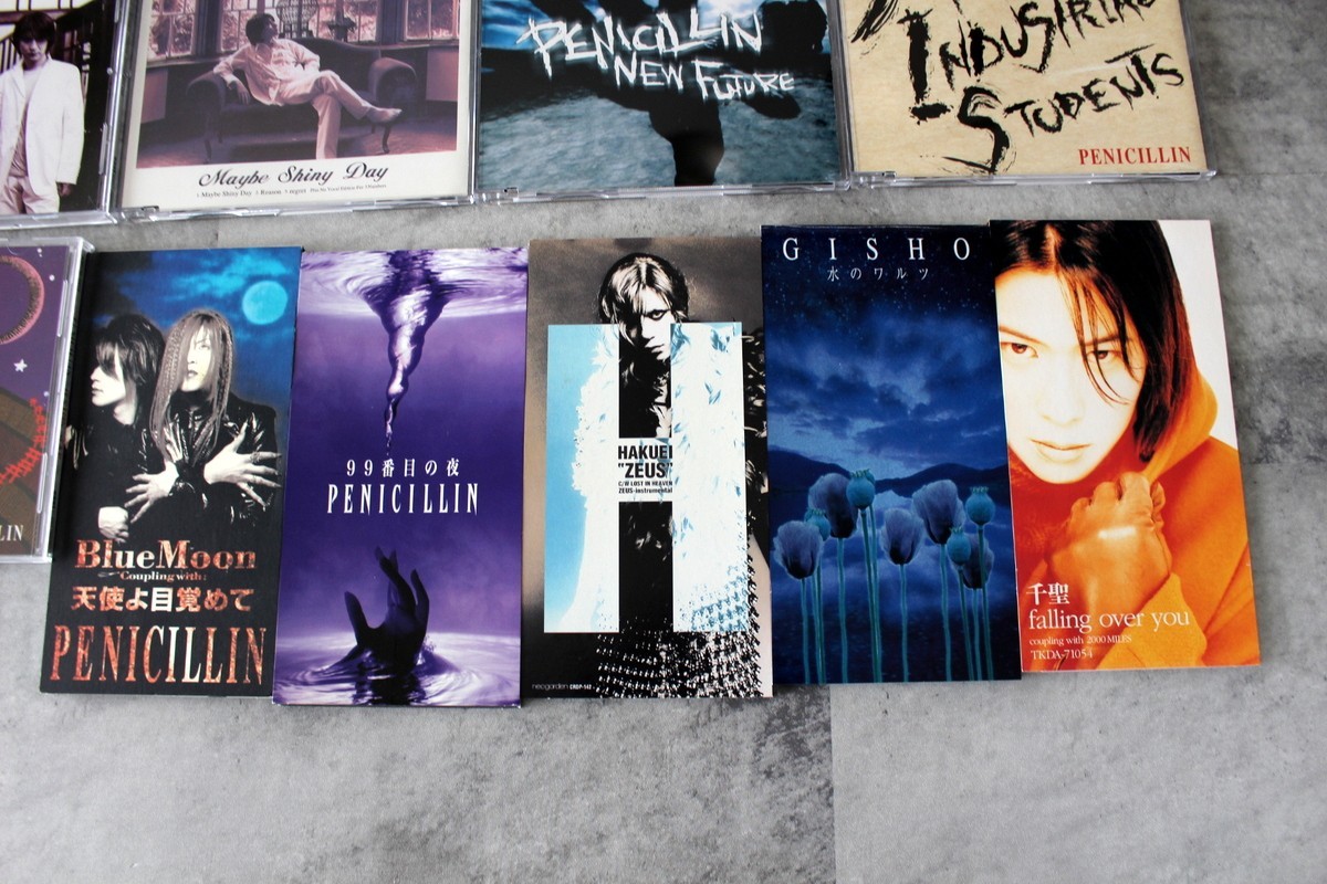SET x12 PENICILLIN(Visual-Kei)Hakuei Gisho Chisato Japan CD Union