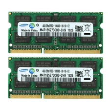 8GB 2X 4GB DDR3 1333MHz PC3-10600 Laptop Memory RAM for HP 2000-239WM Notebook