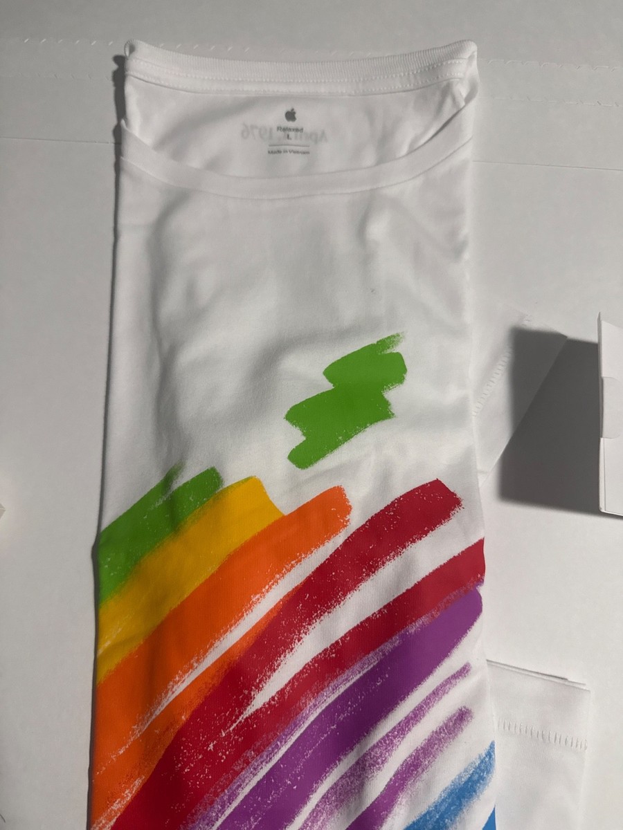 Apple 50周年記念Tシャツ L【非売品】 Apple 50周年記念Tシャツ L