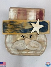 Rustic Uncle Sam Shelf Sitter - 4th of July Labor Day Patriotic Decor