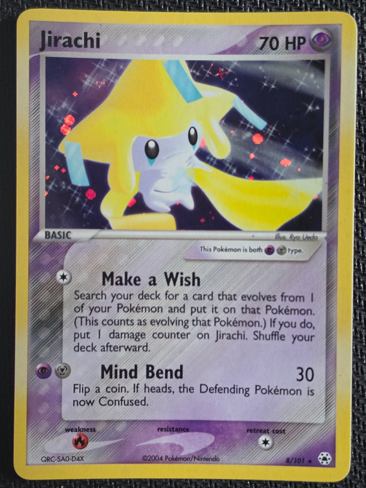 Jirachi 8/101 EX Hidden Legends 2004 - Pokemon TCG