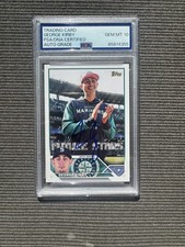 2023 Series 1 SSP Image Variation Golden Mirror George Kirby PSA Auto 10 Signed