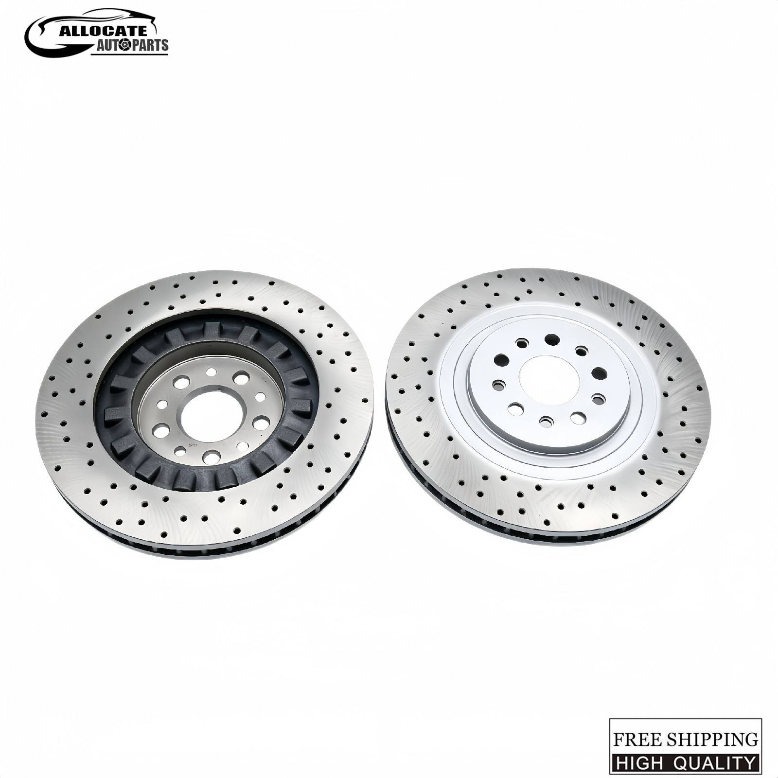 Maserati Ghibli 2014 Front Left, right Brake discs Pair P/N 670030935