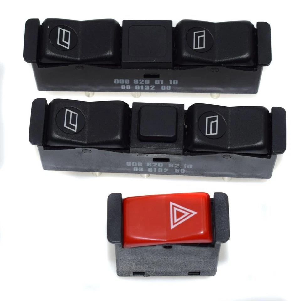 Door Master Power Window Switch SET For Mercedes Benz 190D 190E 240D 300SD , Foto 4 de 4