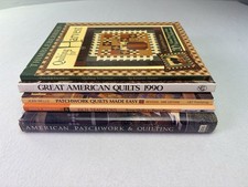 Quilting books lot Of 5 Hardcover Mixed Authors Patchwork Scrap Star Quilts