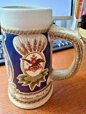 Budweiser Clydesdales Beer Stein - West Germany - Anheuser Busch