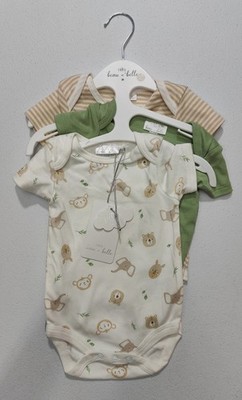 Tres Beau et Belle Baby 3 Piece Bodysuit Size 3-6 M