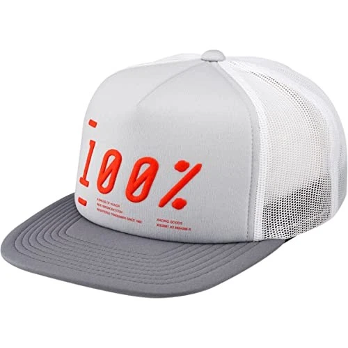 100% Youth Transfer Trucker Hat - Grey 20095-007-01 - Image 2 of 4