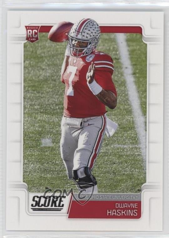 2019 Score Rookies Dwayne Haskins #332 1u6