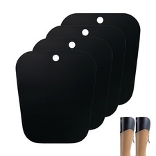 ONEINHE 4 Pack Boot Shapers Form Inserts Reusable Trees for Long Black
