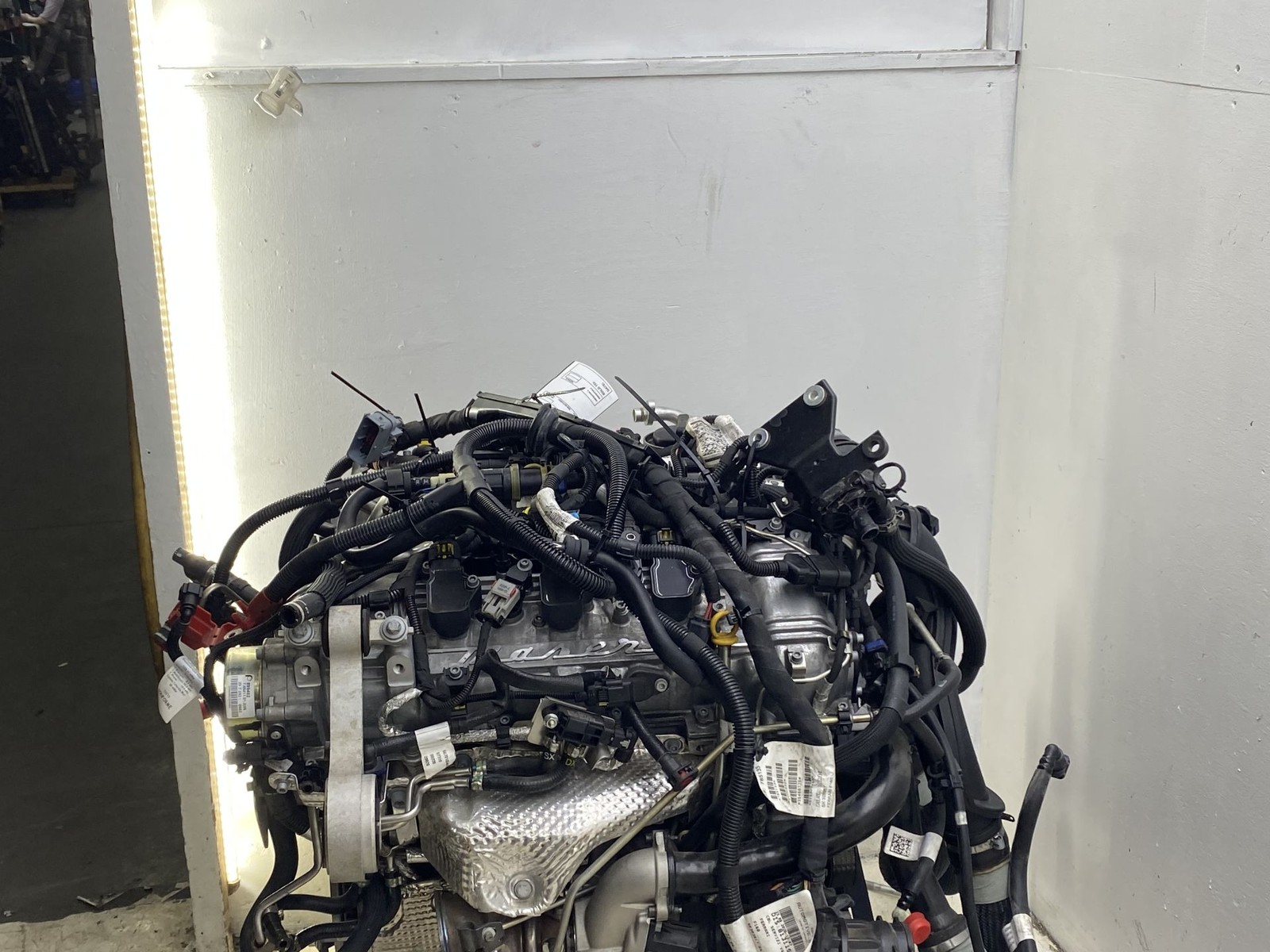 2018-2024 MASERATI LEVANTE 3L V6 ENGINE VIN X 6TH DIGIT AWD W/ WIRING HARNESS