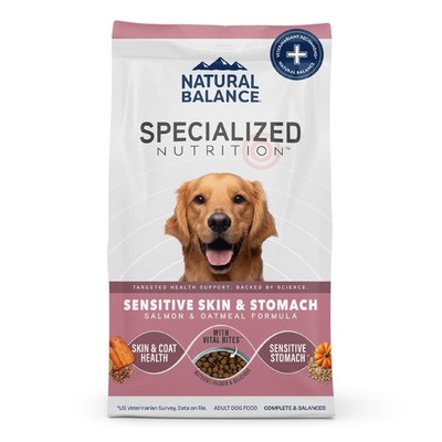 Natural Balance Specialized Nutrition Dry Dog Food Salmon And Oatmeal For Dogs
