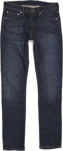Levi's 711 Kids Femme Bleu Skinny Slim Stretch Jeans W24 L30 (94827