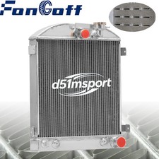 4 Row Aluminum Radiator For 1939 1940 Ford-grill-shells Chevy Engine