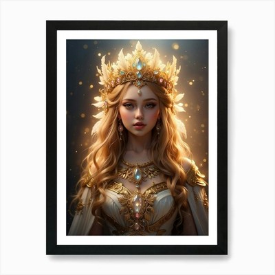 Aphrodite Art Print Framed Wall Art Poster Canvas Print Picture