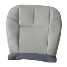  Front Driver or Passenger Side Bottom Seat Cover Compatible with Chevy Gray