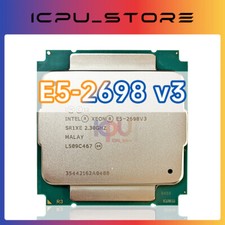 Intel Xeon E5-2698v3 SR1XE 2.3GHz 16Cores 135W LGA2011-3 CPU Processor