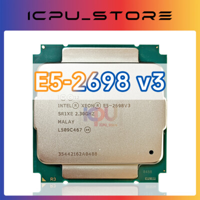 Intel Xeon E5-2698v3 SR1XE 2.3GHz 16Cores 135W LGA2011-3 CPU Processor