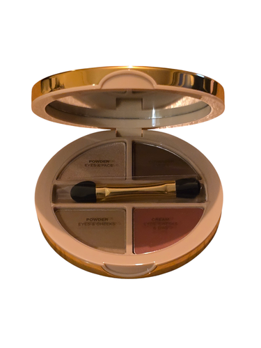Gucci Palette De Beauté Quatuor - Quad Eye Palette, Summerina Brown 01, 6.1g New - Picture 3 of 7