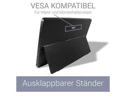 Xoro MegaPAD 1333 Pro Android 13 Tablet-PC 13" Zoll 6GB/128GB IPS FHD WLAN USB-C - Bild 5 von 6