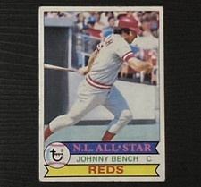 1979 TOPPS #200 JOHNNY BENCH HOF REDS EX