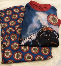Wizarding World of Harry Potter Universal Studios Hogwarts Railways Pj Set Sz 8