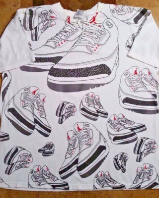 Rare 2006 Nike Air Jordan Fire Red Retro Shirt sz XL Vintage