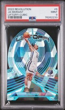 Ja Morant 2022-23 Panini Revolution Liftoff! Cubic 30/50 Grizzlies PSA 9 Mint SP