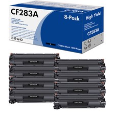1-10PK CF283A Toner for HP 83A Toner Cartridge LaserJet Pro M127fn M127fw LOT