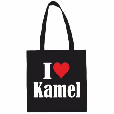 Tasche Beutel Baumwolltasche I Love Kamel Schulbeuten Einkaufstasche Sporttasche