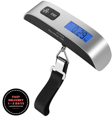Báscula de equipaje, peso de maleta de mano portátil digital para viajes.  VIP | eBay
