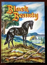 BLACK BEAUTY by Anna Sewell 1955 Whitman #1604:49 Illustrated Wm. M. Hutchinson