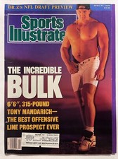 1989 April 24, Sports Illustrated Magazine, Tony Mandarich (CP152)