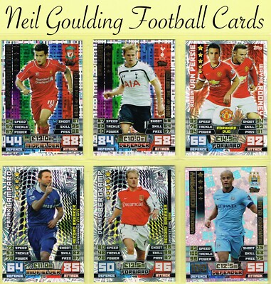 Topps MATCH ATTAX 2014-15   PREMIER LEAGUE   Fußballkarten #361 bis #454