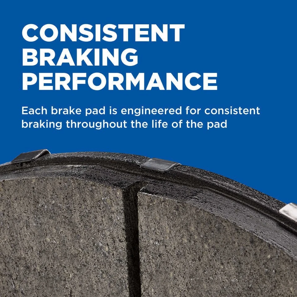 DISC BRAKE PAD SET W/HARDWARE FOR HONDA ACURA - Image 4 of 4