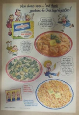 Birds Eye Ad: Better Buy Birds Eye Mixed Vegetable from 1940's Size 11 x 15 inch
