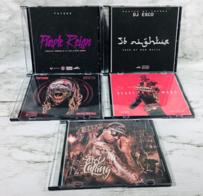 FUTURE (X5) CLASSIC MIXTAPE PROMO CD LOT 56 NIGHTS PURPLE REIGN BEAST MONSTER+++