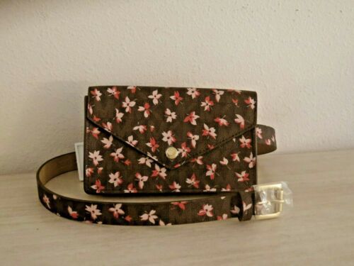 Supreme Repeat Leather Belt Red Floral Black 3colors FW25 | eBay