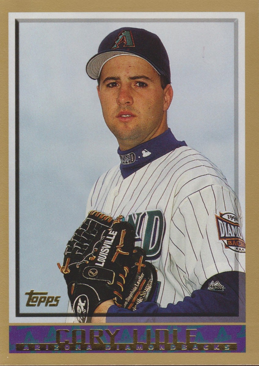 Cory Lidle 1998 Topps # 348 Arizona Diamondbacks Baseball Rookie