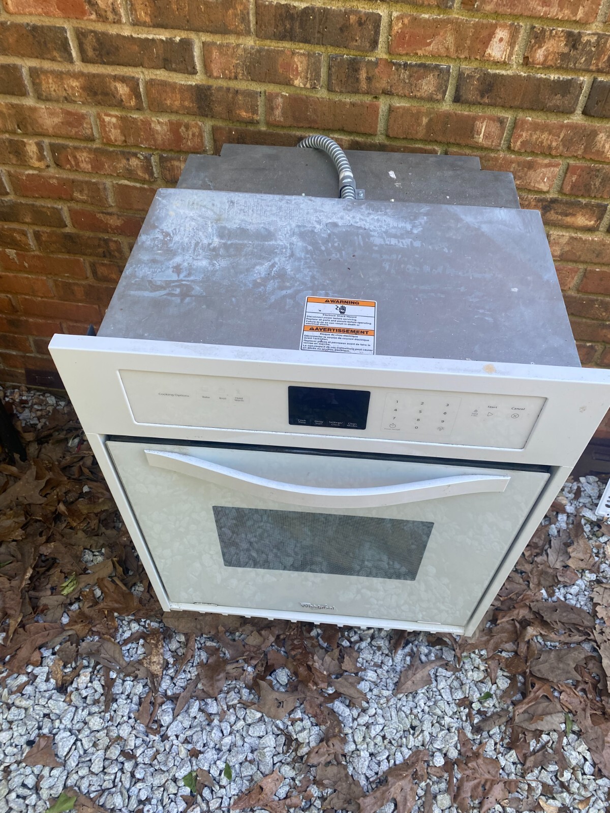 Whirlpool builtin 24 inch electric Wall Oven white color eBay