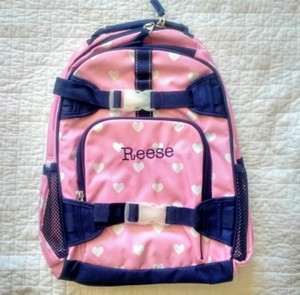 kids monogram backpack
