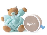 Kaloo Plume Aqua Cat Plush Toy Medium Kaloo Plume Aqua Cat Plush Toy Medium
