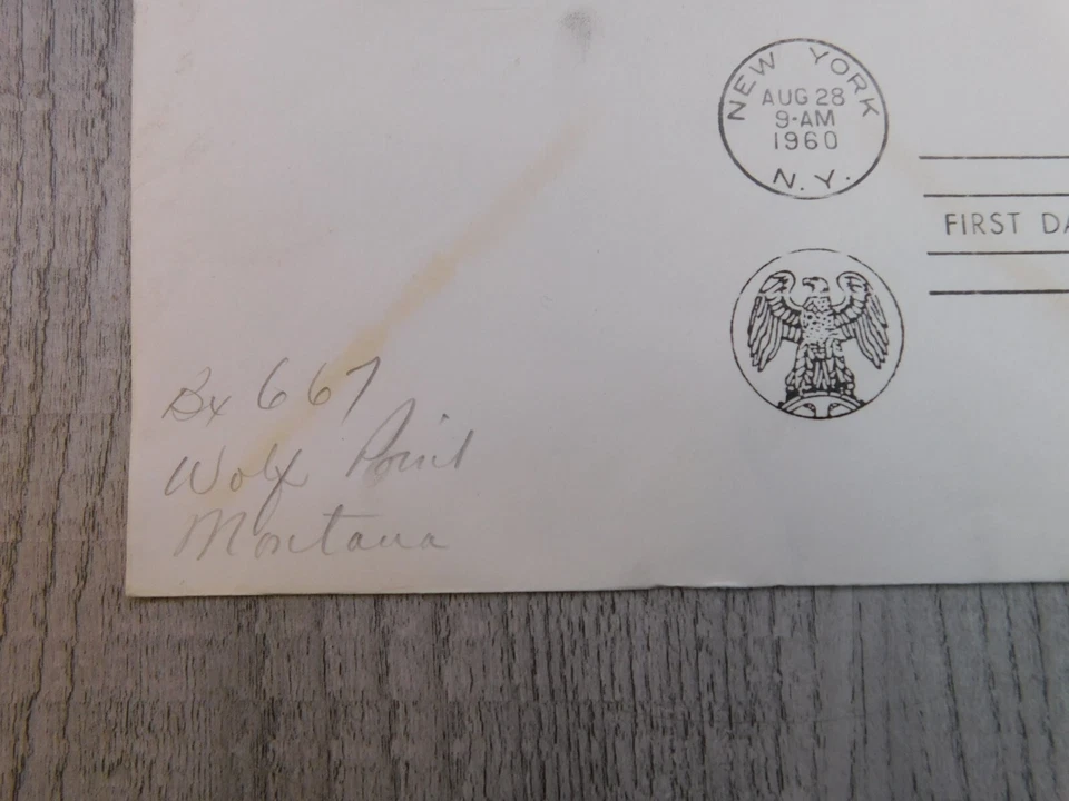 First Day Issue Employ The Handicapped 1960 Vintage Stamp Envelope Cover - Image 3 of 4